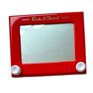 Spin master magic etch and sketch, 2016, 9“ x 7“ works